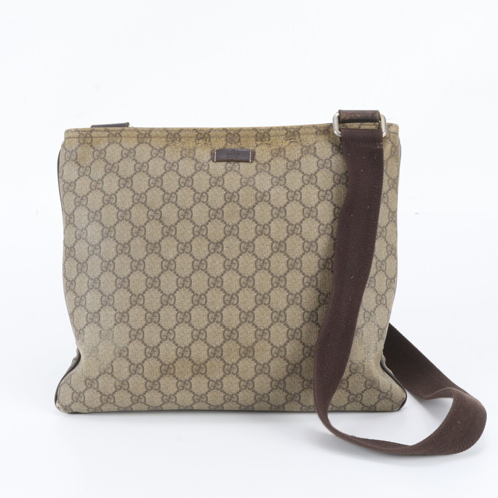 Gucci GG Supreme 201446 Leather Shoulder Bag Messenger Tote for Men